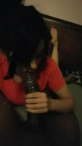 Wife treating her man right