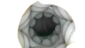 POV of my foreskin folding on my cock head while i fuck my fleshlight