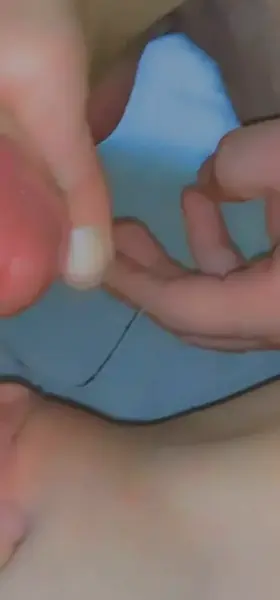 Rub your cum all over my clit