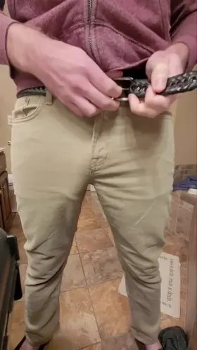 no witty remark I'm just a regular dude showing off what god gave me