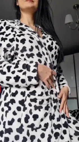 Did I surprise you when I took off my bathrobe?