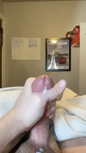 Absolutely gushing out