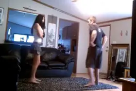 Back in the days when I was first discovering Ballbusting - before I had even heard the term ballbusting - I found Lilly Longlegz. One of the first Ballbusting clips I'd ever seen and I just rediscovered it today. Still a great clip, despite only being one kick. Love the sound of the kick too!