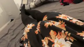 My cute pink cage goes well with my outfit, don’t you think? 🥰