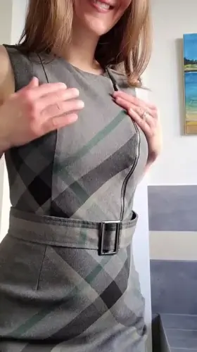 Ever wonder what your hot coworker is hiding under her dress? [F]36