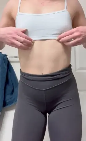 You like gym girls with small boobs?