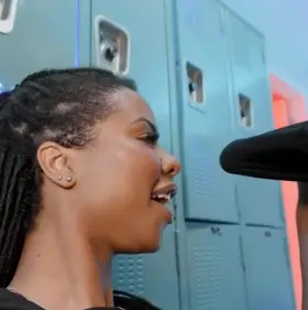 Some backstage action