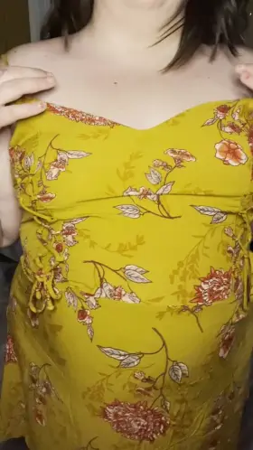 Just a little reveal in my sundress