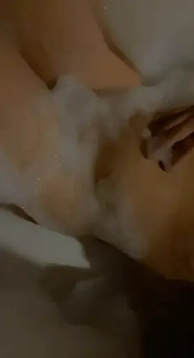 Having some fun in the bath