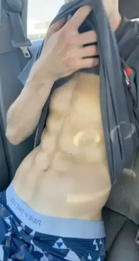 I love showing off in the parking lot (: