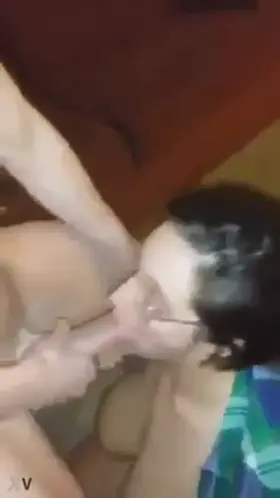 Tatted wife takes two facials while wearing her glasses