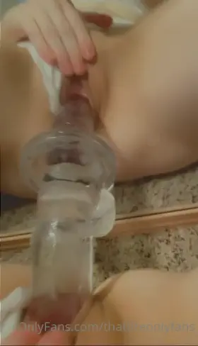 Fucking myself with my new Suction Dildo. SOUND ON!