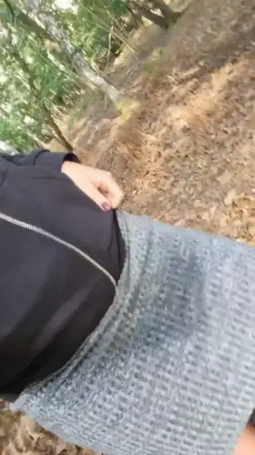 Wanna cum for a hike in the woods? [f]