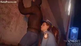 Officer D,Va get naughty