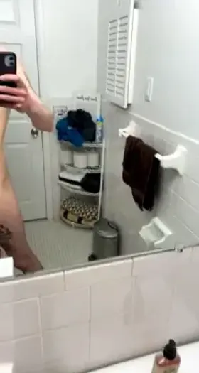 Join me as I’m about to shower?