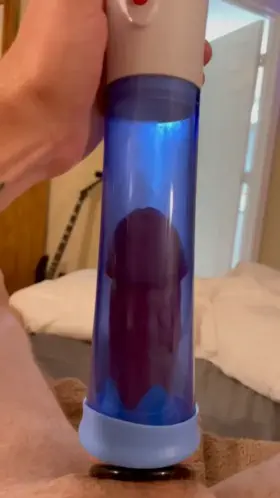 Edging with a pump, cock ring, and vibrator in my ass…