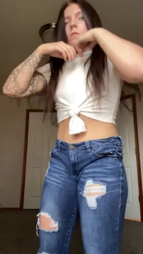 The flattest titties you'll see all day