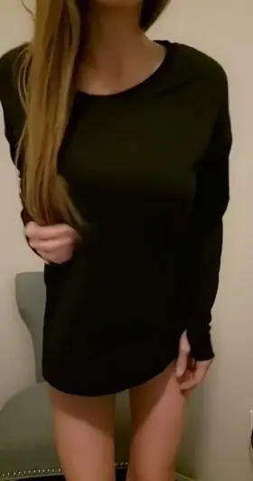 ... the things that hide under mom sweaters 😈