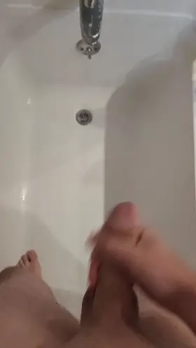 Just before my shower