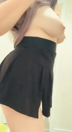 flashing in the hallway hoping parents dont walk upstairs