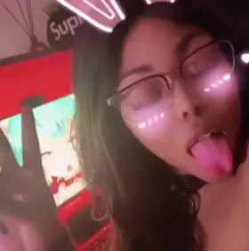 mmm pretty please, but not on my glasses 🤤🥺💕//excited [F]or cyberpunk 2077 anyone?