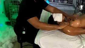 She enjoyed and needed the massage