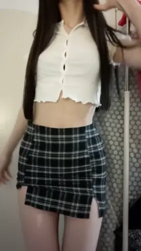 Do you want me in this outfit or should I take it off?