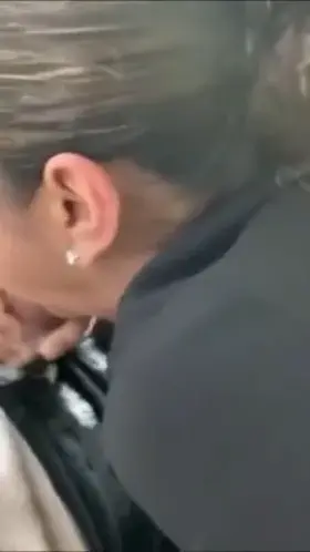 Wet blowjob in car after dating