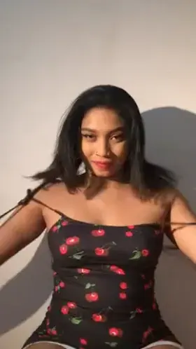 stripping my dress off