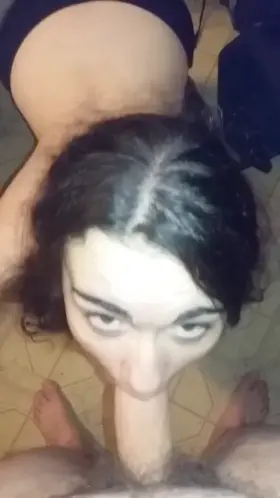 My girlfriend wants to be a blowjob bitch for every guy who knows her and sees this video. Watch her ruin her life for some bigger cock! Lets make this slut famous. If 200 guys want her ill post her socials