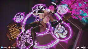 When that new spell book gives you more than you bargained for...(Dr. Thicc)