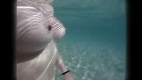 Frolicking naked at my favorite Florida beach…