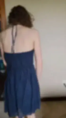 Large Labia Upskirt Shot! [OC]