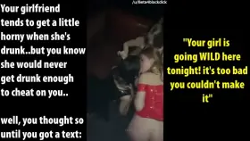 She made sure to have more fun, since you weren't around.