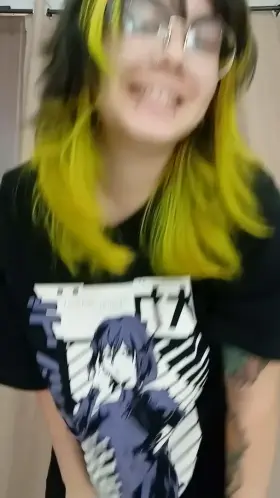 I just love to jump up and down to watch them jiggle and bounce