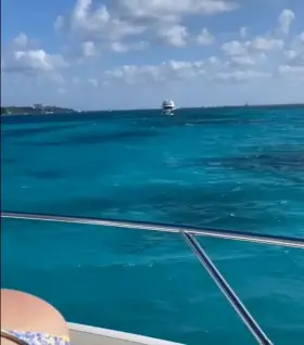 Natalie Noel Bikini Wedgie