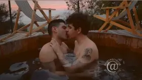 Some fun in the hot tub