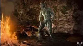 Argonian dude blowing a load [M] (connivingrat)