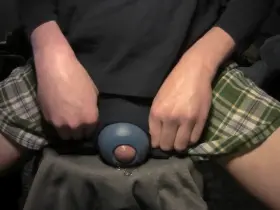 Humping my new toy leaves me moaning and spraying cum