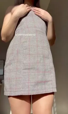 I hope you like little titty and ass reveals, which side do you prefer?