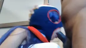 Desi Babe Sucking Bf’s Black Cock Until He Cum In Her Mouth