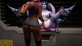 Widowmaker suck Sombra ( Ayasz ) [Overwatch]