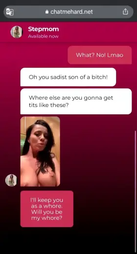 Stepmom wants to be your whore after divorcing your father