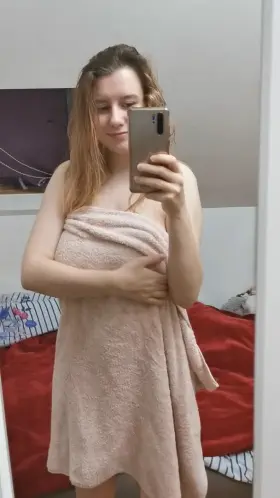 There is something in towel reveals that i really love