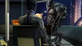 Femshep has a powerful orgasm while getting seeded by a Yahg stud. He rails her sloppy wet pussy with his massive monster cock until his huge nuts need to be drained. (ickysticky)