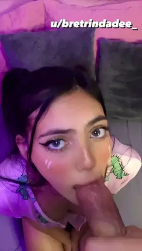 Would you ever stop putting it in my mouth?