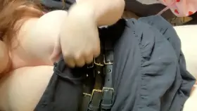 You just have to pull my tits out and lift up my dress to fuck me