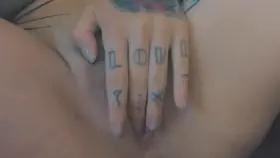 I'm jerking off, just because I miss when cum in me