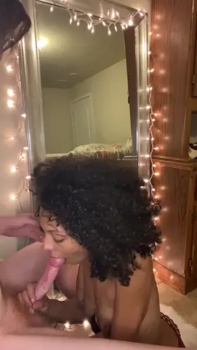 Nothing better than white dick all in my mouth!!!