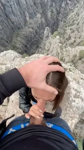 Rate how dangerous this blowjob is out of 10
